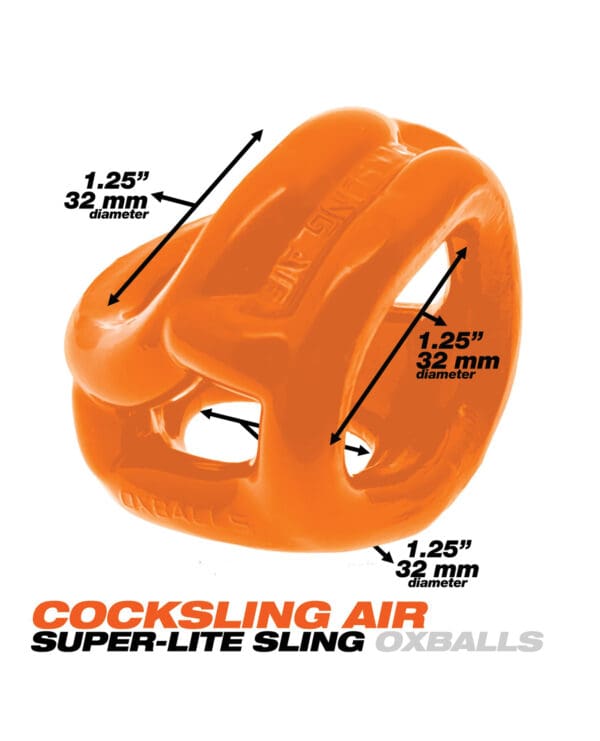 Oxballs Cocksling Air - Orange - Image 4