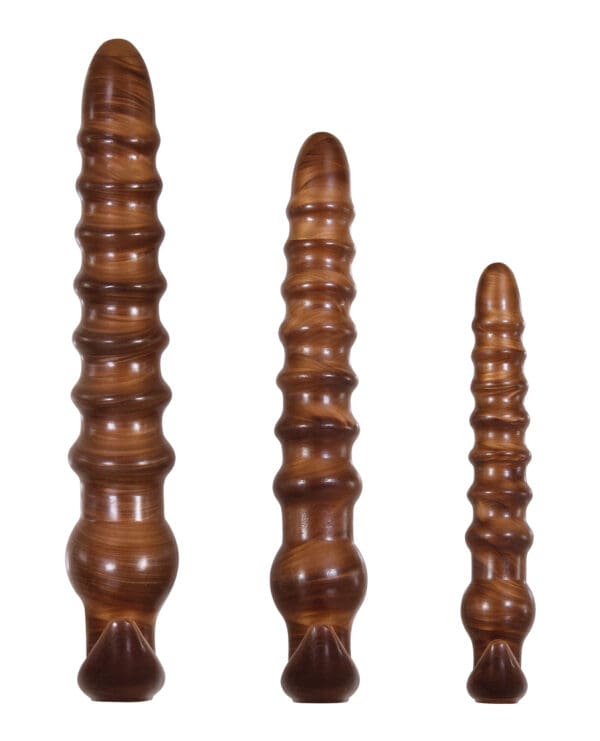 Evolved Twisted Love 3 pc Plug Set - Gold - Image 4