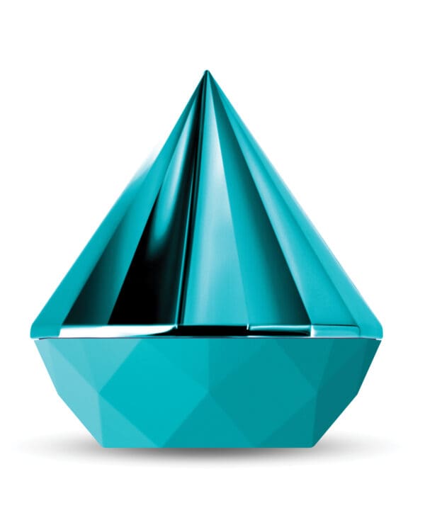 Sugar Pop Jewel Air Pulse Vibrator - Teal - Image 4
