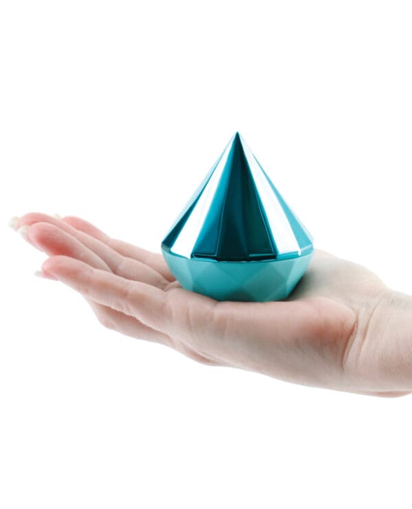 Sugar Pop Jewel Air Pulse Vibrator - Teal - Image 5