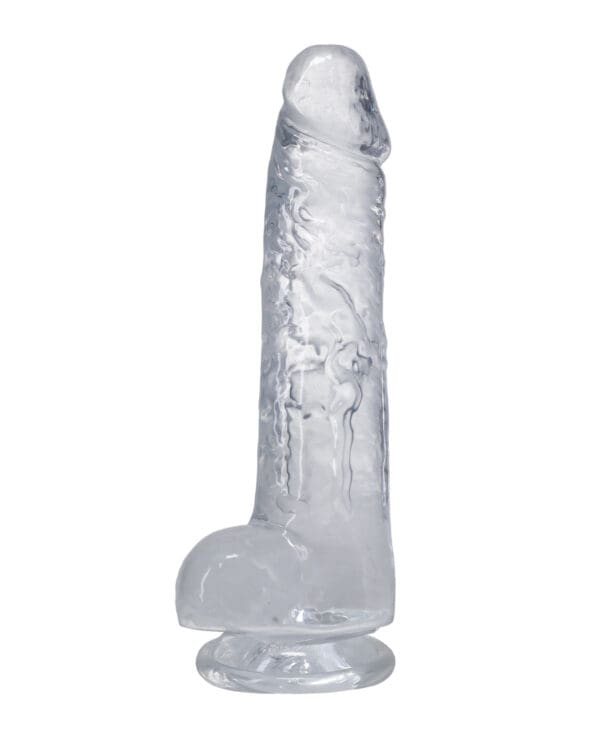 In A Bag 8" Big Dick - Clear - Image 4