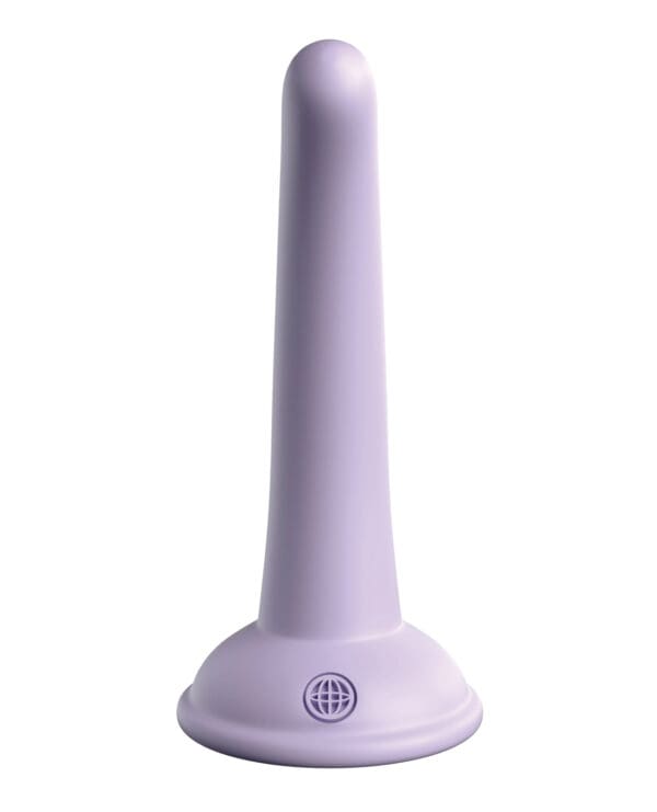 Dillio Platinum 5" Curious Five Silicone Dildo - Purple - Image 4
