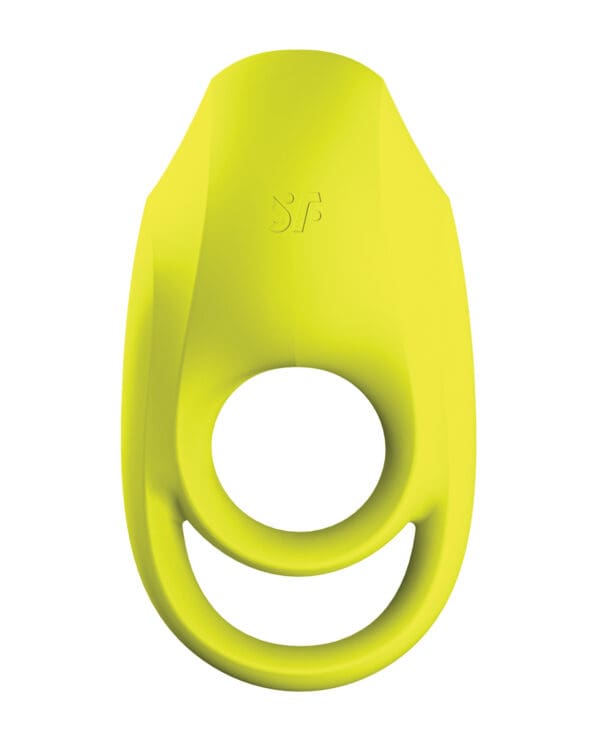 Satisfyer Spectacular Duo Ring Vibrator - Lime Green - Image 2