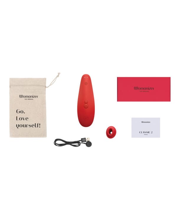 Womanizer Classic 2 Marilyn Monroe Special Edition - Vivid Red - Image 5