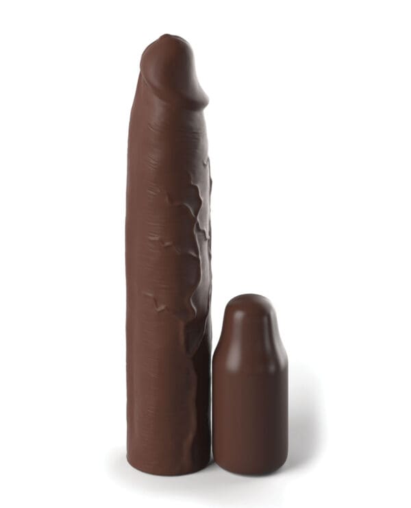 Fantasy X-tensions Elite 9" Sleeve w/3" Plug - Brown - Image 2