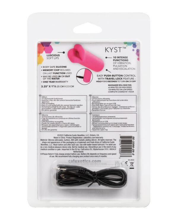 Kyst Lips Petite Massager - Pink - Image 2