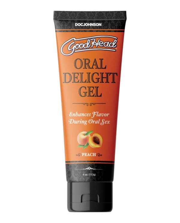 GoodHead Oral Delight Gel - 4 oz Peach - Image 2