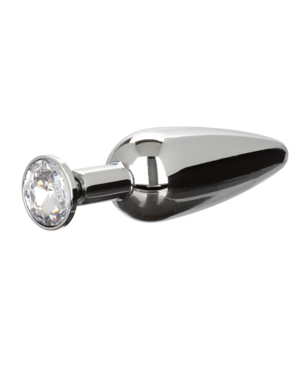Star Fucker Slim Gem Plug w/Silicone Enhancer - Black - Image 4