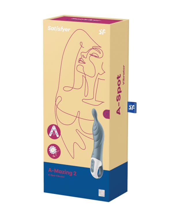 Satisfyer A-Mazing 2 - Grey - Image 5