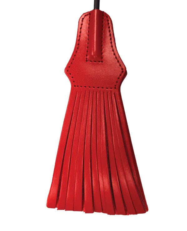 Rouge Tasseled Riding Crop - Red - Image 3