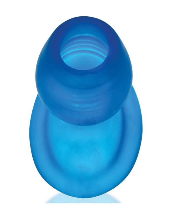 Oxballs Glowhole 2 Hollow Buttplug w/LED Insert Large - Blue Morph - Image 4