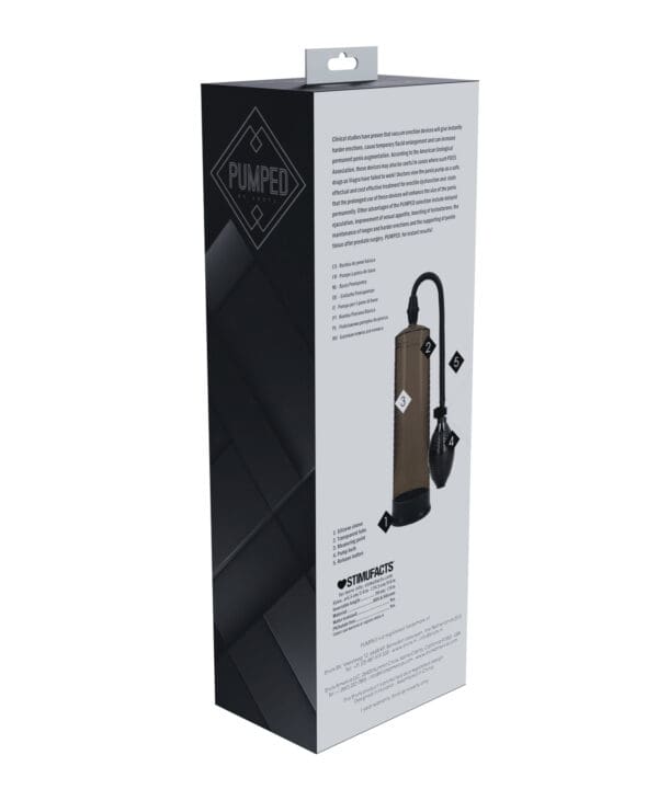 Shots Pumped Basic Water Resistant Penis Pump - Black - Image 2