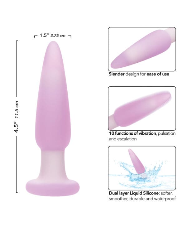 Lavender Haze Slender Anal Probe - Lavender/White - Image 5