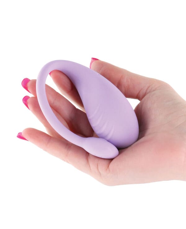 Techno Rave App Controlled Kegel Vibrator - Purple - Image 4