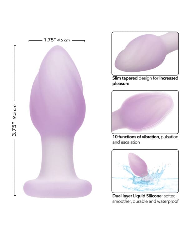 Lavender Haze Ridge Anal Probe - Lavender/White - Image 5