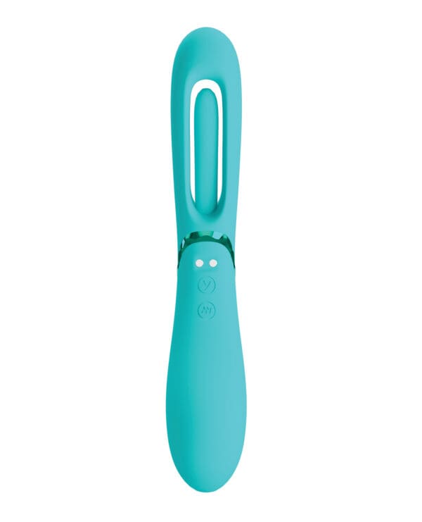 Pretty Love Romance Lexie Flapping Vibe - Aqua - Image 3