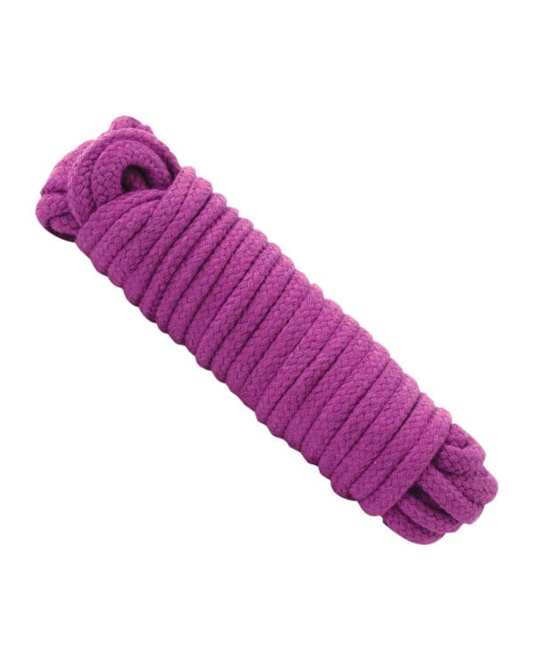 Japanese Style Bondage Cotton Rope - Purple - Image 2