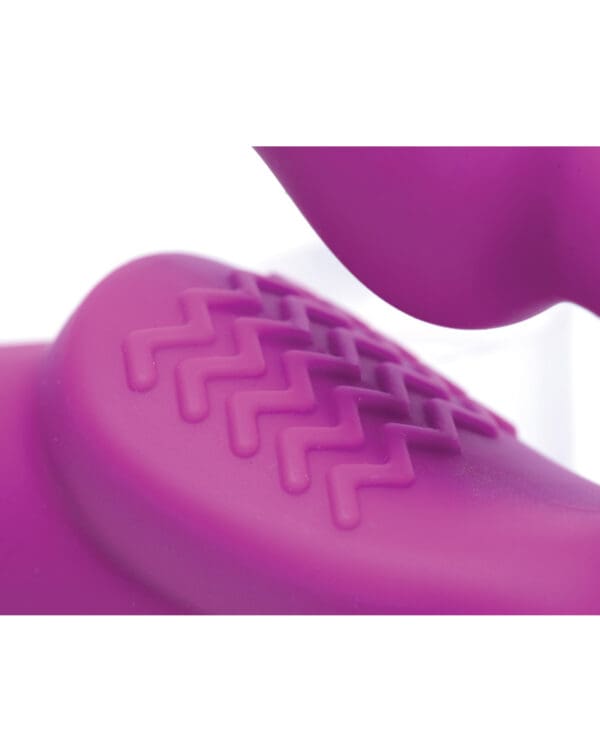 Strap U Vibrating Strapless Silicone Strap on Dildo - Image 4