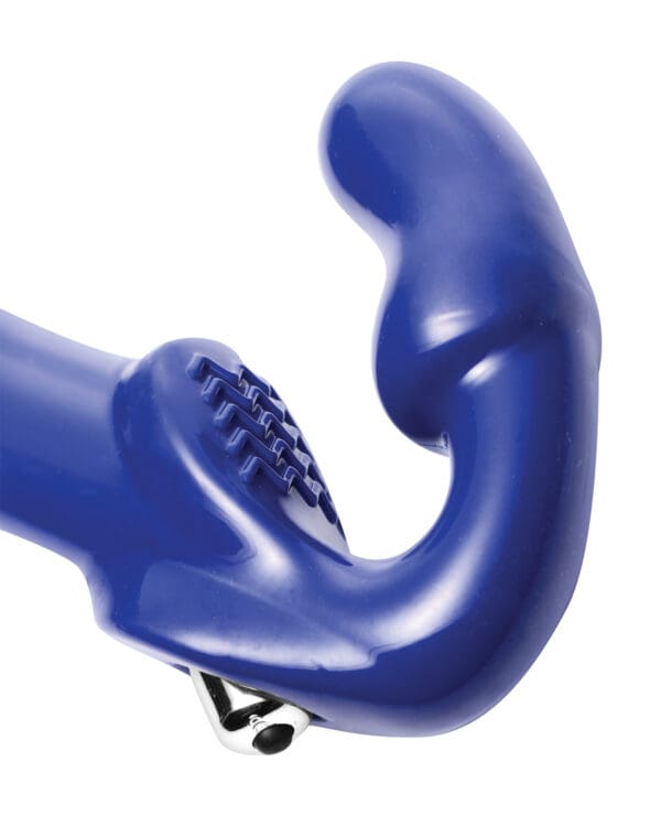 Revolver II Strapless Strap on G-Spot Dildo - Blue - Image 3