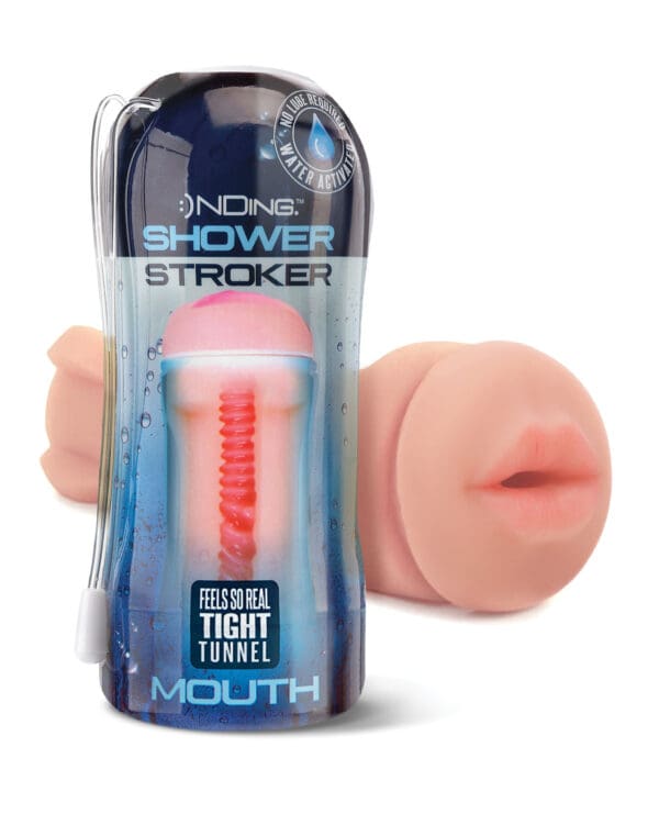 Shower Stroker Mouth - Ivory - Image 2