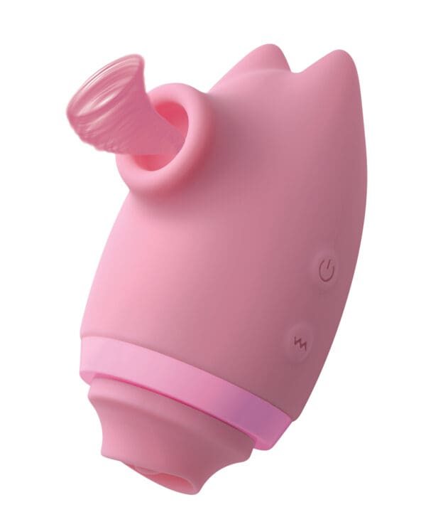 Inmi Shegasm Kitty Licker 5X Triple Clit Stimulator - Pink - Image 2