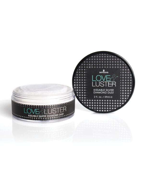 Sensuva Love & Luster Kissable Diamond Dust - 2 oz Jar - Image 2