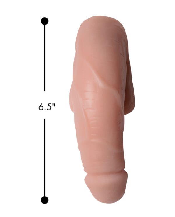 Strap U Large Bulge Packer Dildo - Light - Image 4