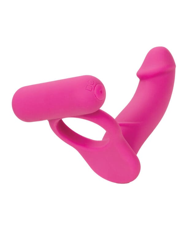 Silicone Rechargeable Double Diver - Pink - Image 4