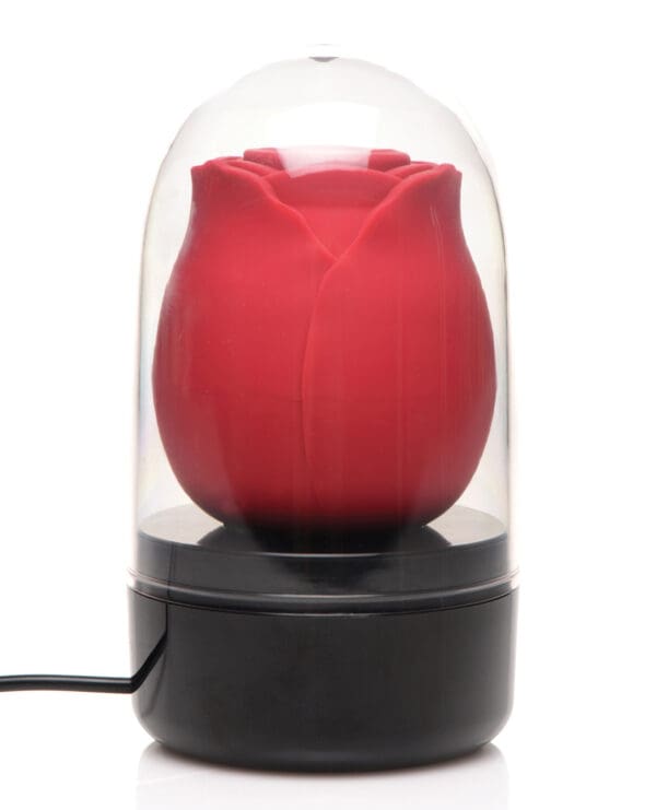 Inmi Bloomgasm Enchanted Rose 10X Clitoral Stimulator w/Case - Red - Image 2