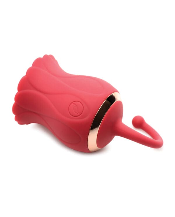 Inmi Bloomgasm Royalty Rose 10X Suction & Clit Stimulator - Red - Image 4