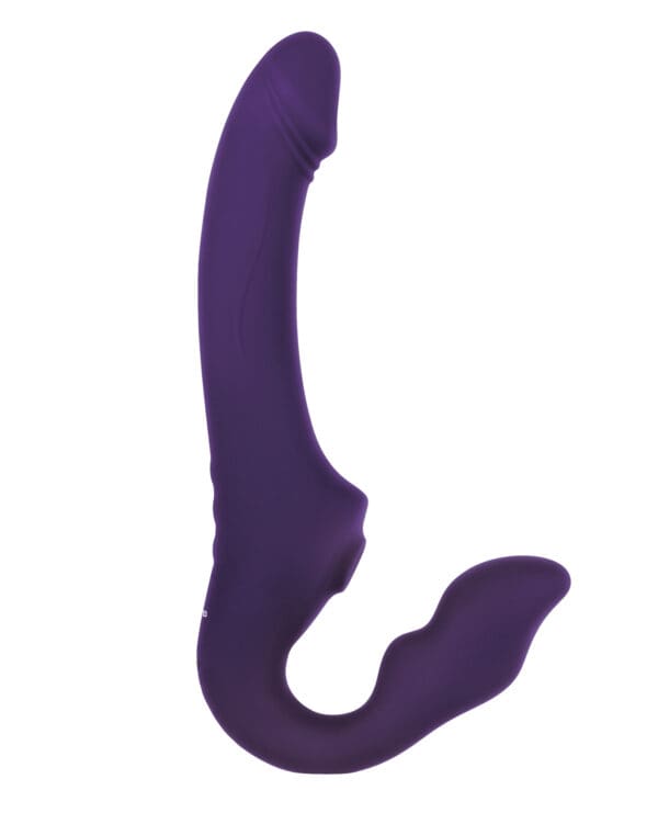 Evolved 2 Become 1 Strapless Strap On - Purple - Image 4