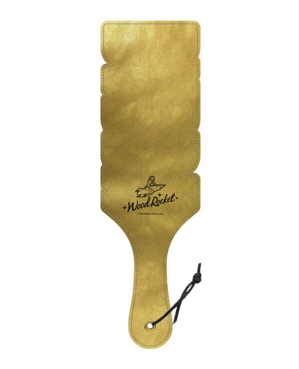 Wood Rocket Daddy Paddle - Black/Gold - Image 2