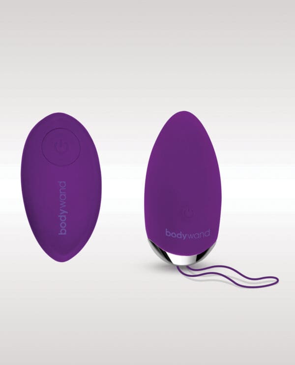 Bodywand Date Night Remote Vibrating Egg - Purple - Image 2