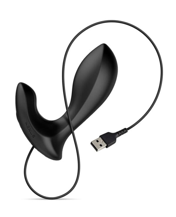 Nexus Duo Vibrating Butt Plug - Black - Image 5