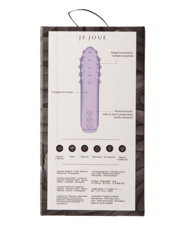Je Joue Duet Bullet Vibrator - Lilac - Image 4