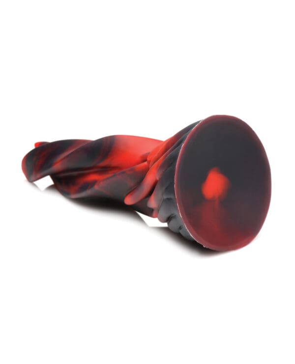 Creature Cocks Hell Kiss Twisted Tongues Silicone Dildo - Image 5
