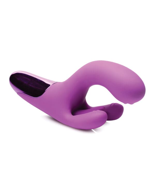 Bang! 10X Triple Rabbit Vibrator - Purple - Image 3