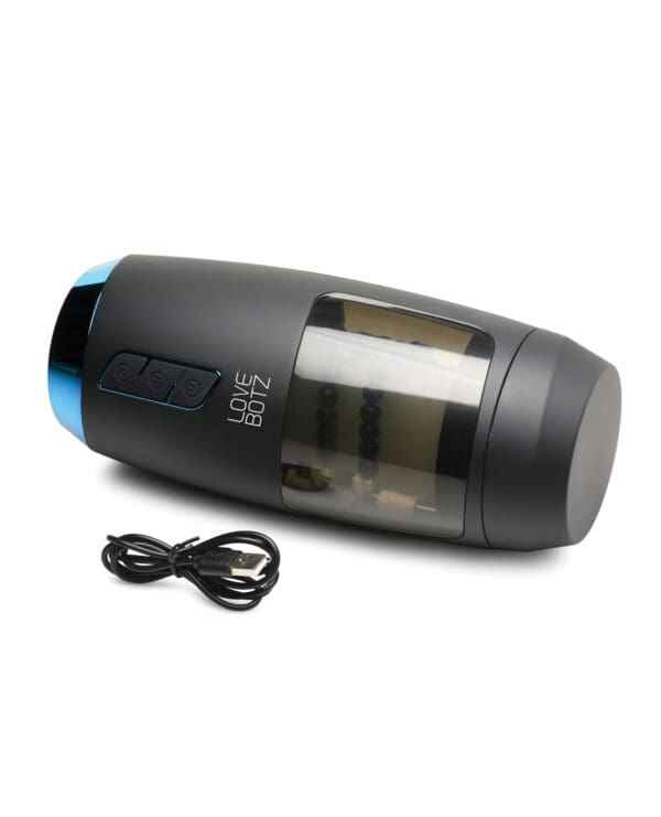 The Milker Auto Milker Slider Stroking Masturbator - Black - Image 5