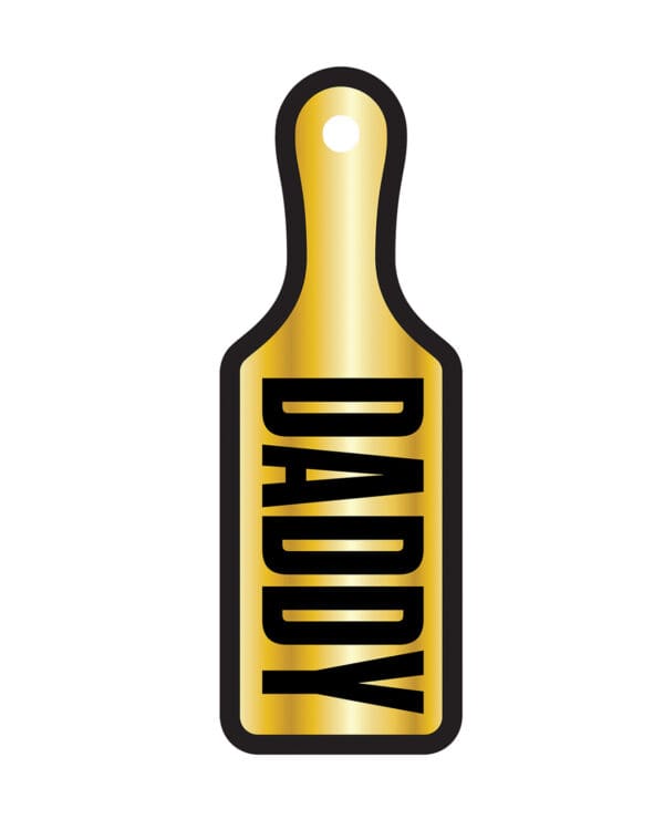 Wood Rocket Daddy Paddle Air Freshener - Peach - Image 3