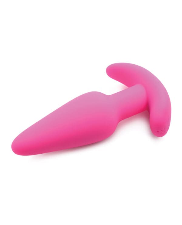 Bang! 21X Vibrating Silicone Butt Plug w/Remote - Pink - Image 4