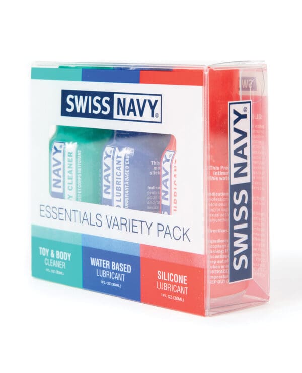 Swiss Navy Essentials Variety Pack of 3 - 1 oz - Image 2