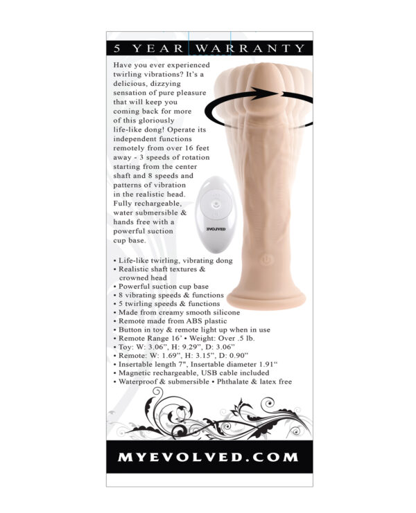 Evolved Twirl Jam - Ivory - Image 2