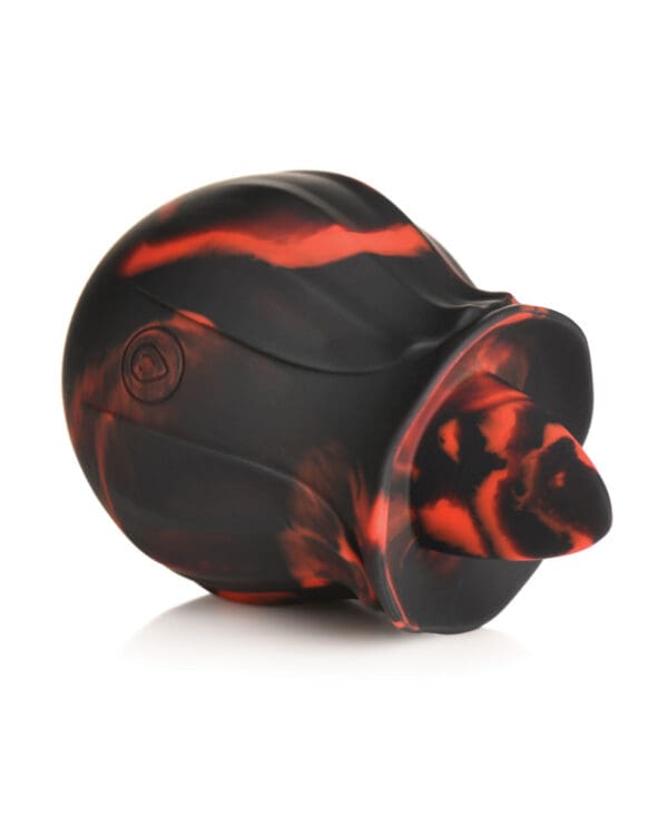 Bloomgasm The Rose Fondle 10X Massaging Clit Stimulator - Black - Image 3