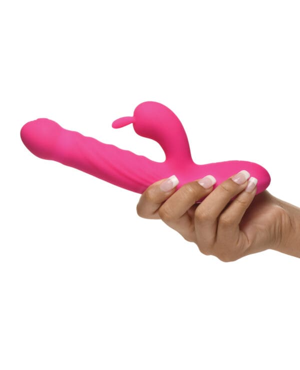 Bang! 10X Thrusting & Vibrating Rabbit - Pink - Image 4
