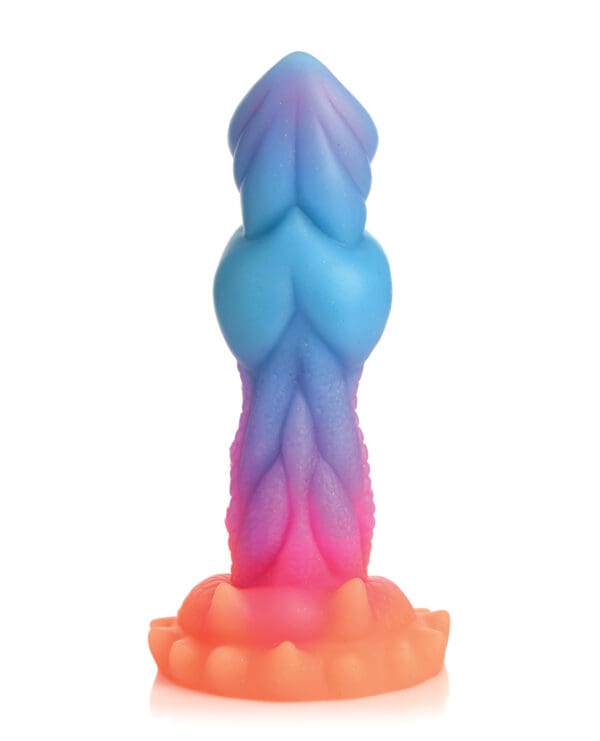 Creature Cocks Glow-in-the-Dark Aqua-Cock Silicone Dildo - Image 3