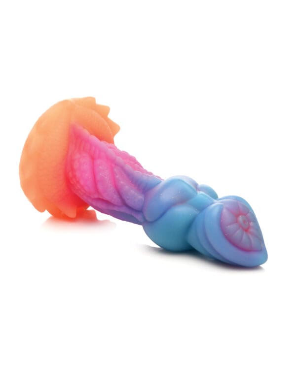 Creature Cocks Glow-in-the-Dark Aqua-Cock Silicone Dildo - Image 4