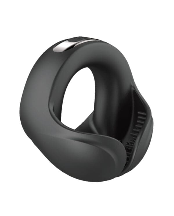 Cockpower Scrotum Hugger Cock Ring - Black - Image 3