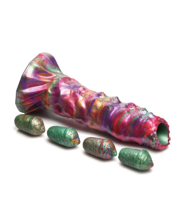 Creature Cocks Larva Ovipositor Silicone Dildo w/Eggs - Image 2
