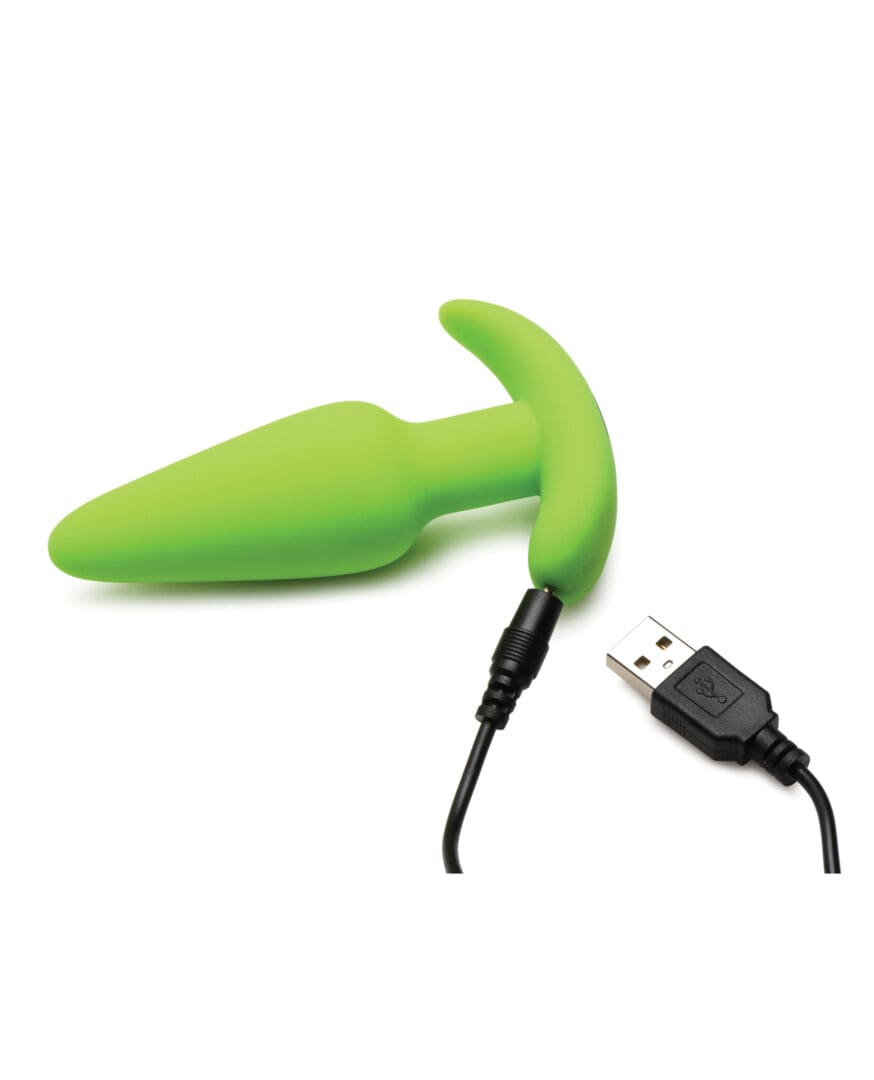 Bang! Glow in the Dark 21X Remote Controlled Butt Plug - Image 5