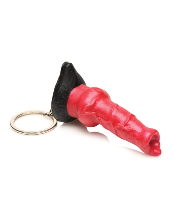 Creature Cocks Hell-Hound Silicone Key Chain - Red - Image 2